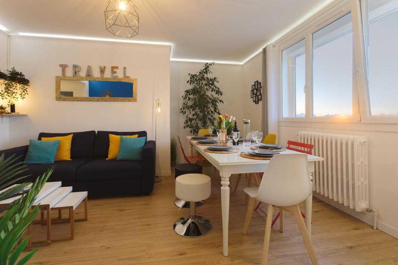 Smile Home-Nid Panoramique Vue Wow ! Spadeco - Loungezen - Terrasse Ensoleillee - Arrivee Autonome - Netflix - Emplacement Ideal - Lumineux - Renove A Neuf - Wifi Fibre - Montpellier Kültér fotó