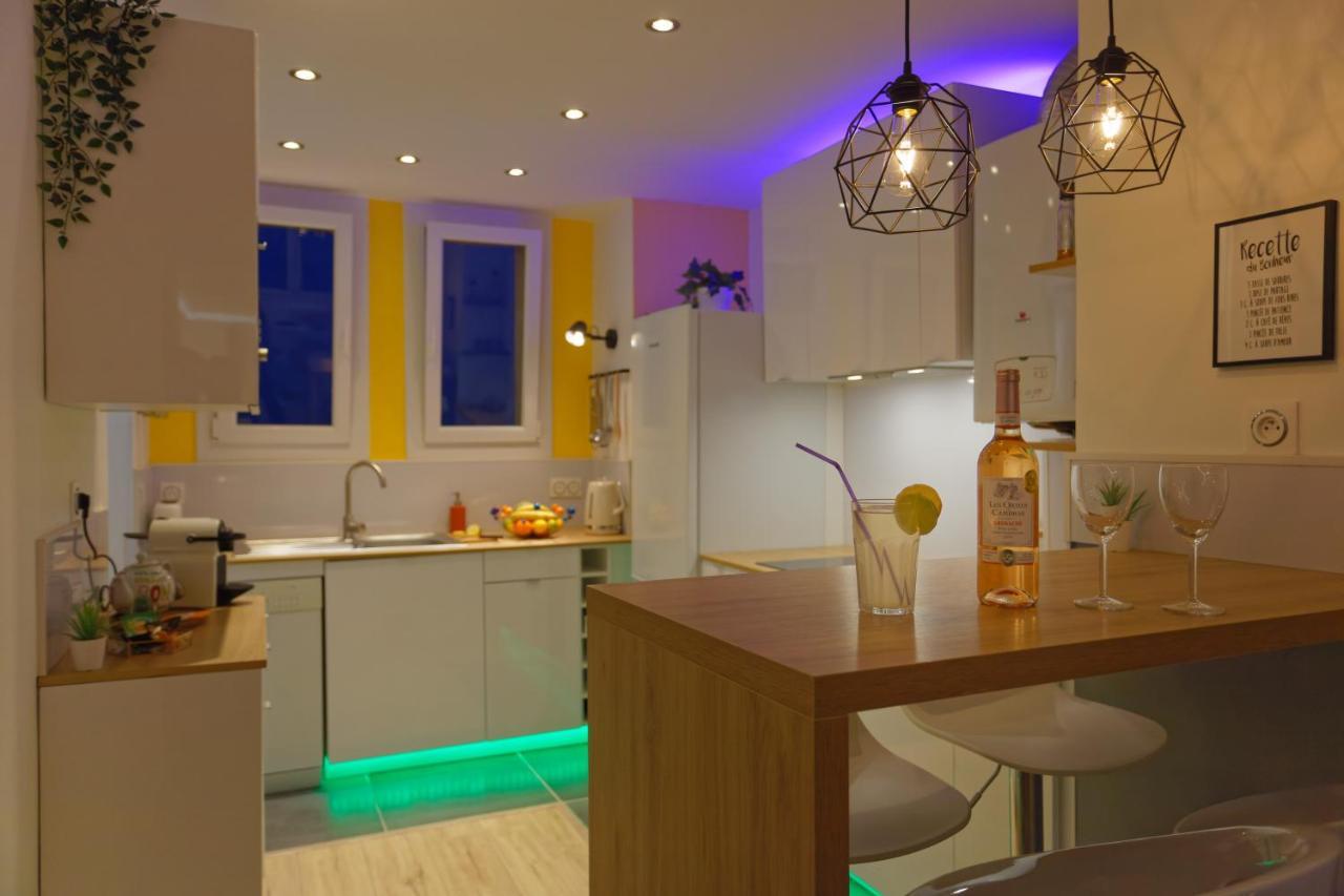 Smile Home-Nid Panoramique Vue Wow ! Spadeco - Loungezen - Terrasse Ensoleillee - Arrivee Autonome - Netflix - Emplacement Ideal - Lumineux - Renove A Neuf - Wifi Fibre - Montpellier Kültér fotó