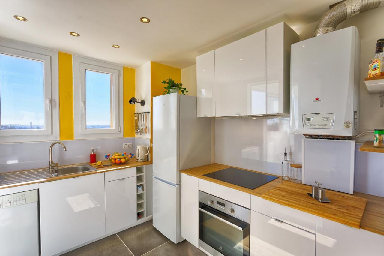 Smile Home-Nid Panoramique Vue Wow ! Spadeco - Loungezen - Terrasse Ensoleillee - Arrivee Autonome - Netflix - Emplacement Ideal - Lumineux - Renove A Neuf - Wifi Fibre - Montpellier Kültér fotó